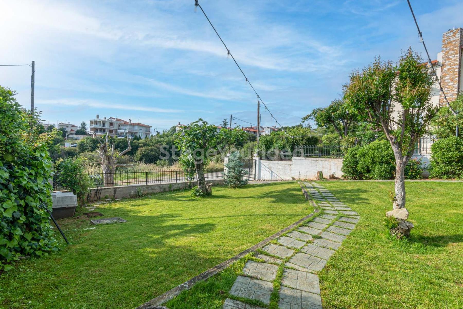 Traditional Villa Appartment With Garden, Also For Gatherings ,15 Minutes From Thessaloniki Airport Ngoại thất bức ảnh